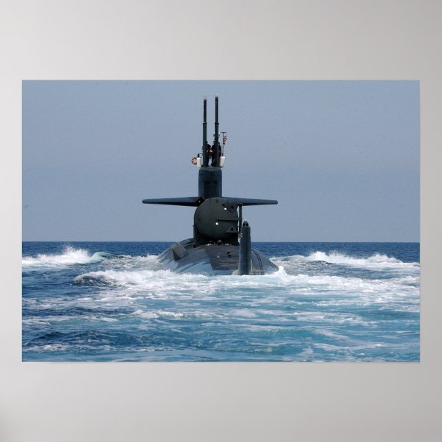 Poster USS Dallas (SSN 700) (Devant)