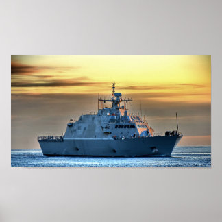 Poster USS Detroit (LCS-7)