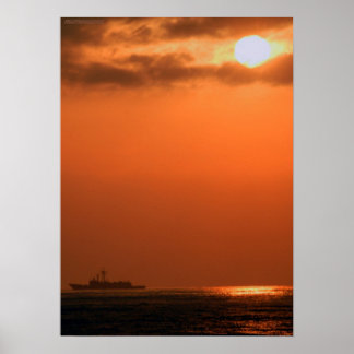 Poster USS Doyle à Sunrise