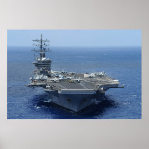 Poster USS Dwight D. Eisenhower (CVN 69)