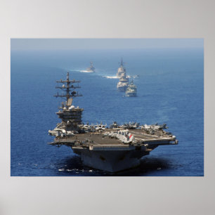 Poster USS Dwight David Eisenhower