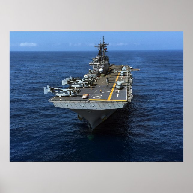 Poster USS Essex (LHD 2) (Devant)