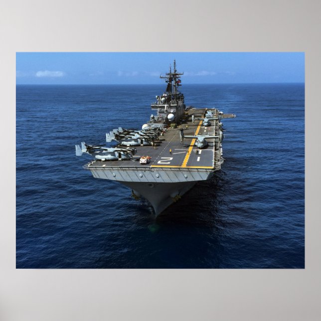 Poster USS Essex (LHD 2) (Devant)