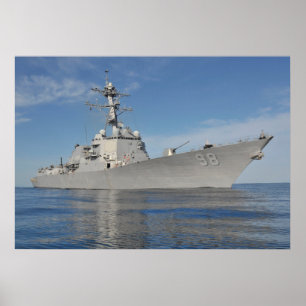 Poster USS Forrest Sherman (DDG 98)