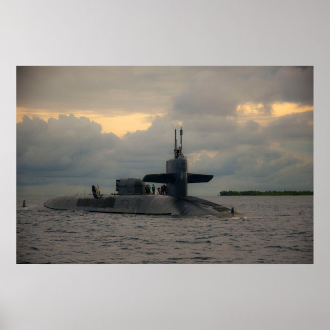 Poster USS Georgia (SSGN 729) (Devant)