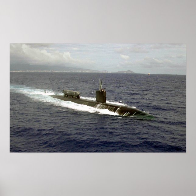 Poster USS Greenville (SSN 772) (Devant)