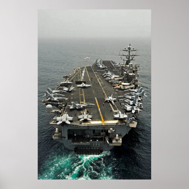 Poster USS Harry S. Truman (CVN 75) (Devant)