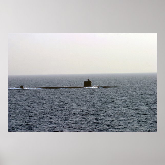 Poster USS Hartford (SSN 768) (Devant)