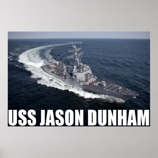 Poster USS Jason Dunham (Devant)
