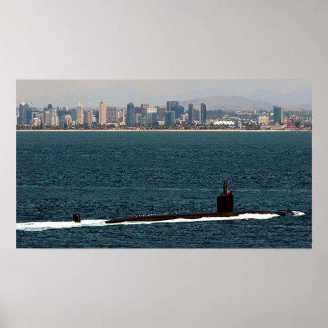 Poster USS Jefferson City (SSN 759) (Devant)