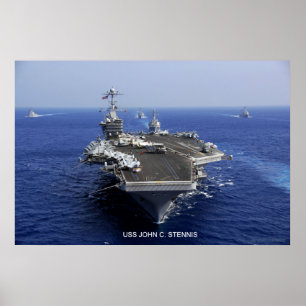 Poster USS John C. Stennis