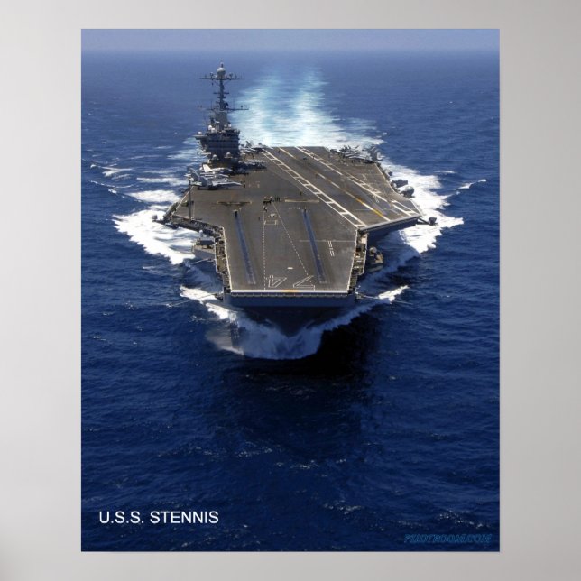 Poster USS John C. Stennis (Devant)