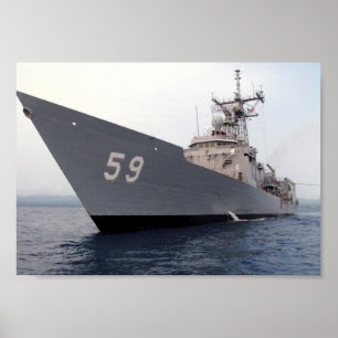 Poster USS Kauffman (FFG 59)