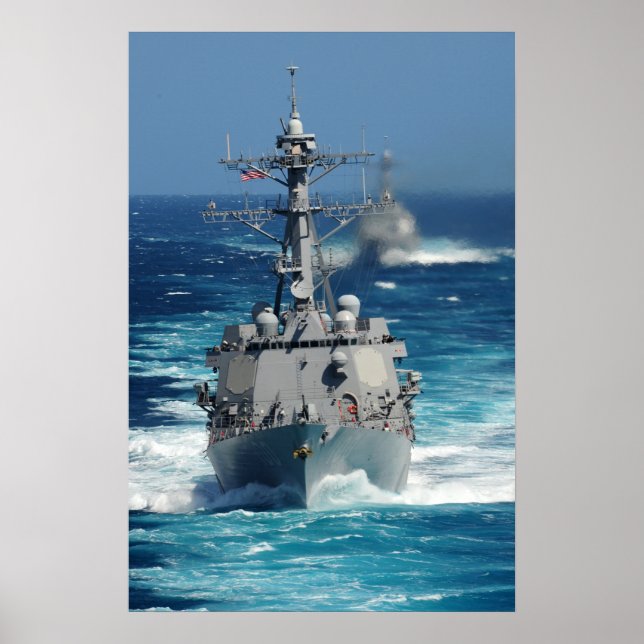 Poster USS Kidd (DDG 100) (Devant)