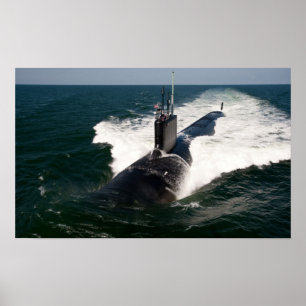 Poster USS la Californie (SSN 781)