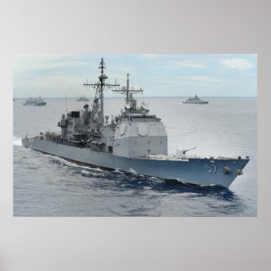 Poster USS Lake Champlain (CG 57)