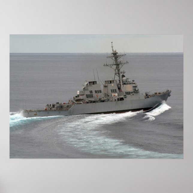 Poster USS McFaul (DDG 74) (Devant)