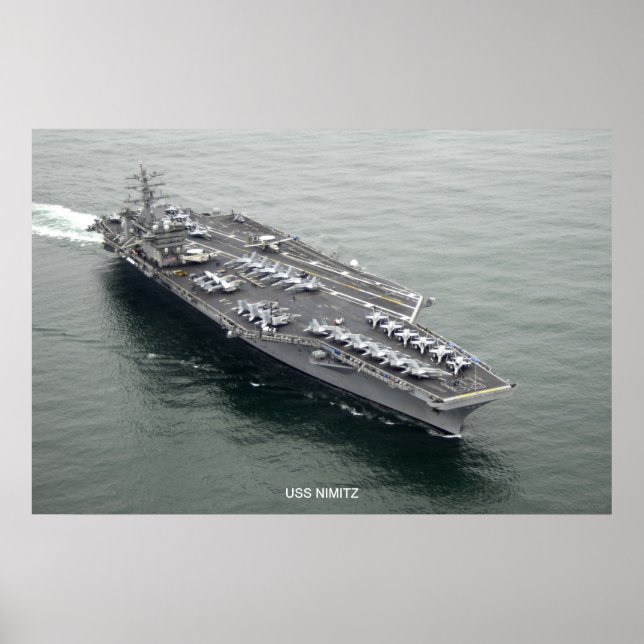 Poster USS Nimitz (Devant)