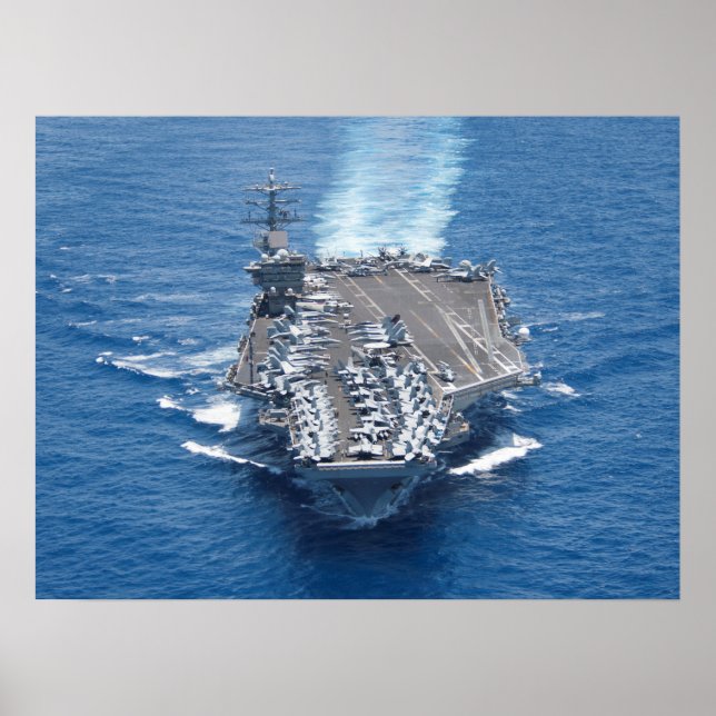 Poster USS Nimitz (CVN 68) (Devant)