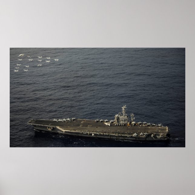 Poster USS Nimitz (CVN 68) (Devant)