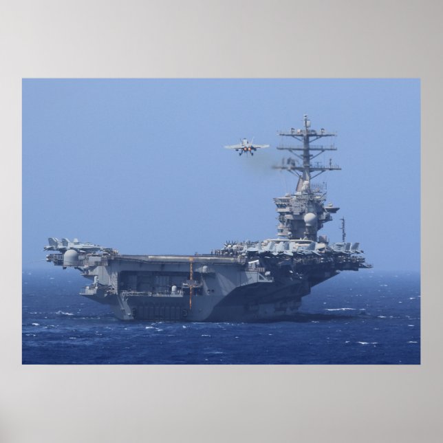 Poster USS Nimitz (CVN 68) (Devant)