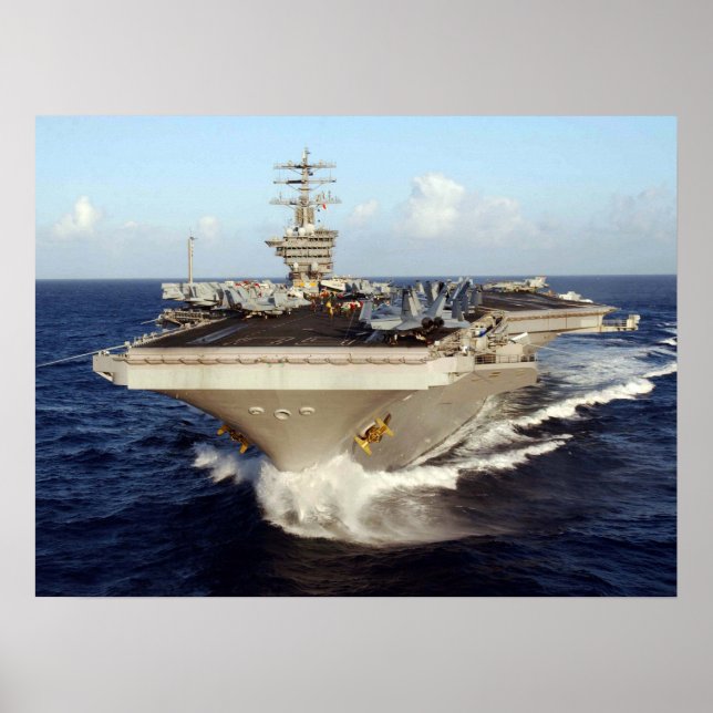 Poster USS Nimitz (CVN 68) (Devant)