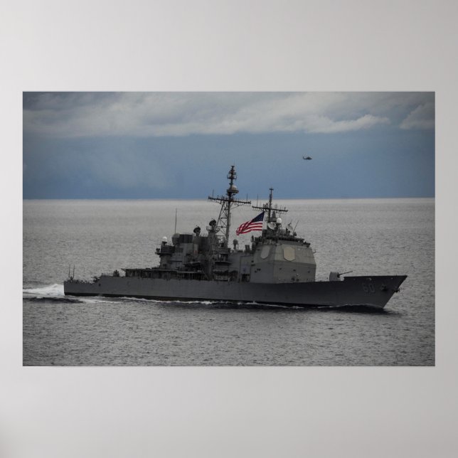 Poster USS Normandy (CG 60) (Devant)