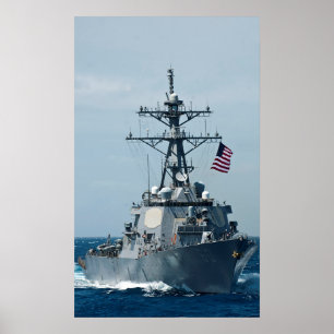 Poster USS Paul Hamilton (DDG 60)