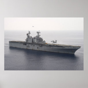 Poster USS Peleliu (LHA 5)