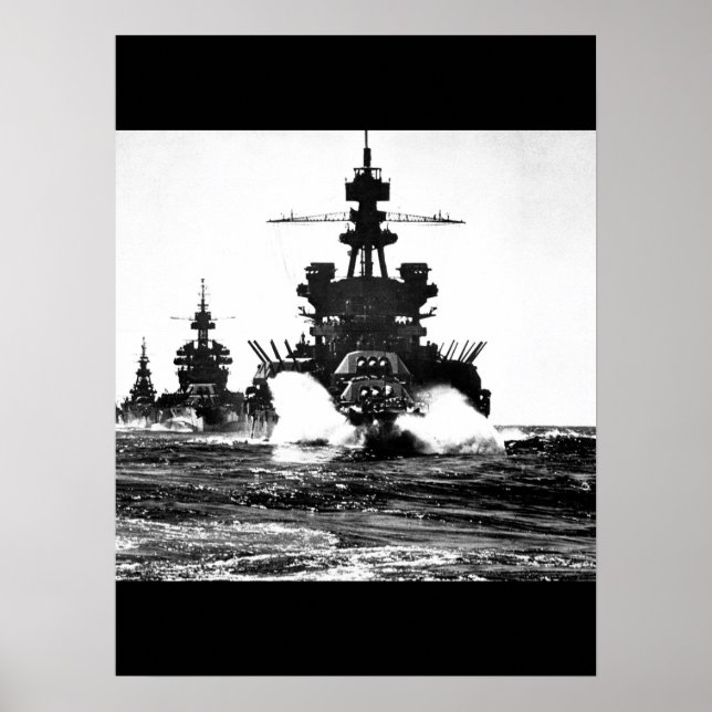 Poster USS PENNSYLVANIA et cuirassé de_War Image (Devant)