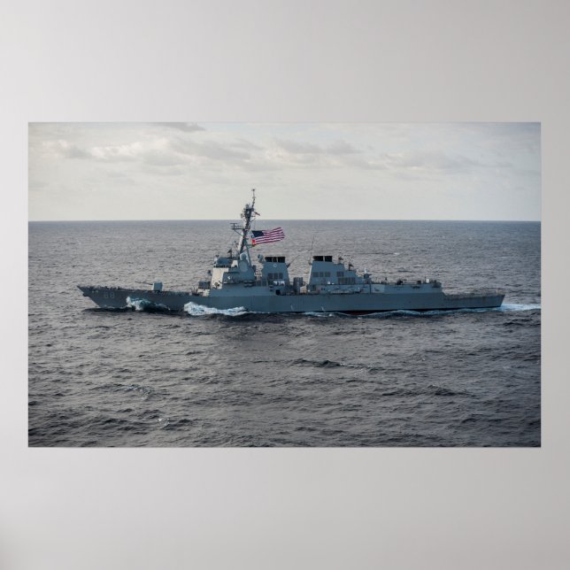 Poster USS Preble (DDG 58) (Devant)