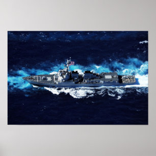 Poster USS Shoup (DDG 86)
