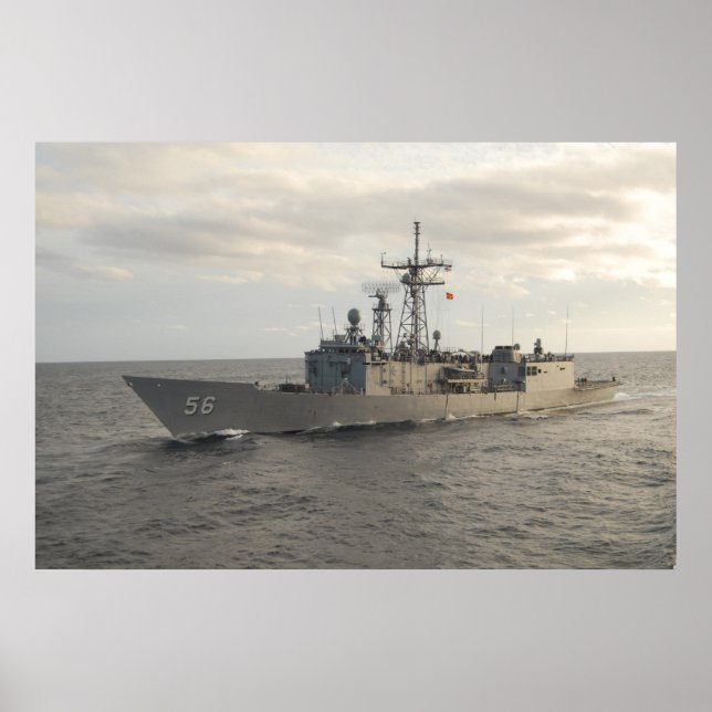 Poster USS Simpson (FFG 56) (Devant)