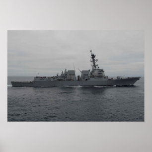 Poster USS Sterett (DDG 104)