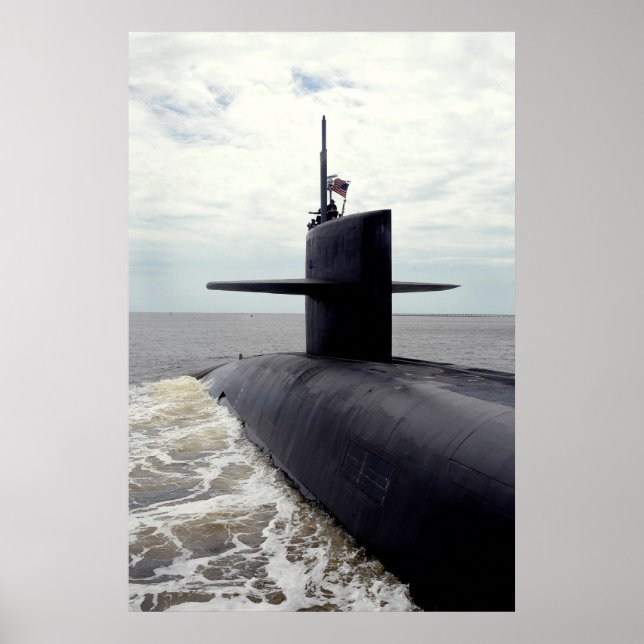 Poster USS Tennessee (SSBN 734) (Devant)