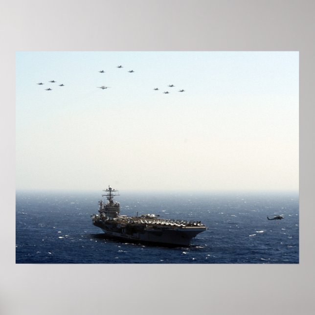 Poster USS Theodore Roosevelt (CVN 71) (Devant)