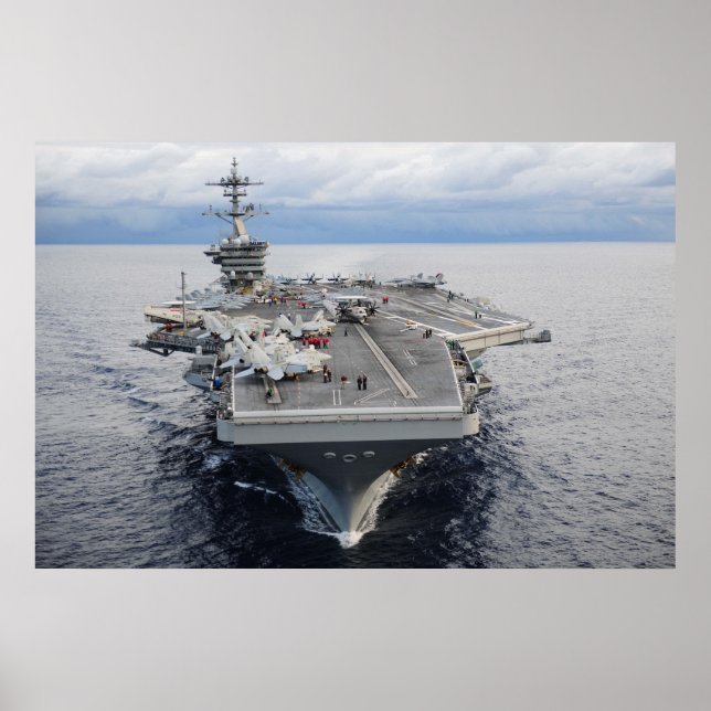 Poster USS Theodore Roosevelt (CVN 71) (Devant)