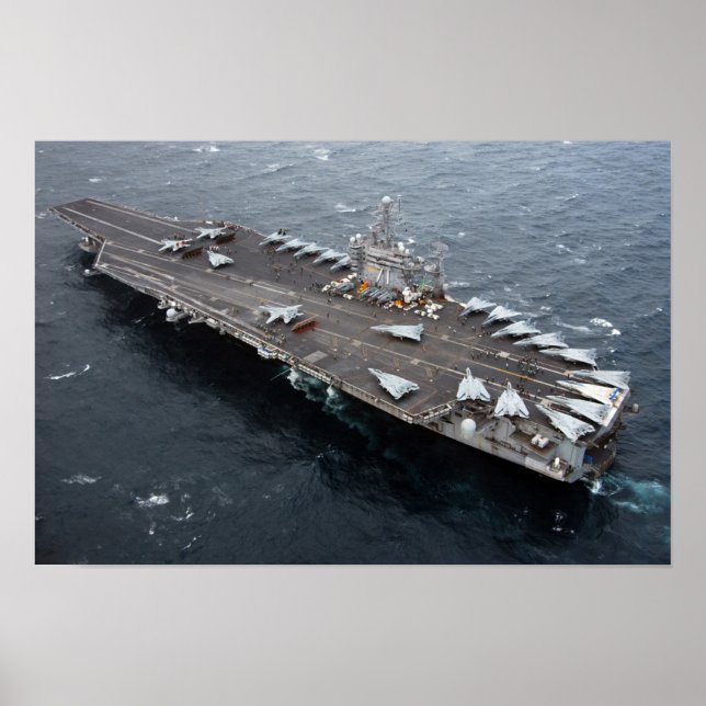 Poster USS Theodore Roosevelt (CVN 71) (Devant)