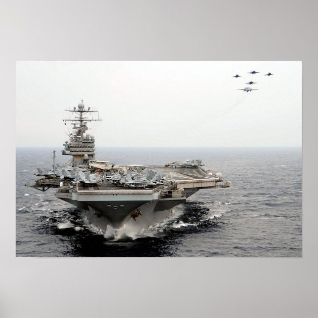 Poster USS Theodore Roosevelt (CVN 71) (Devant)