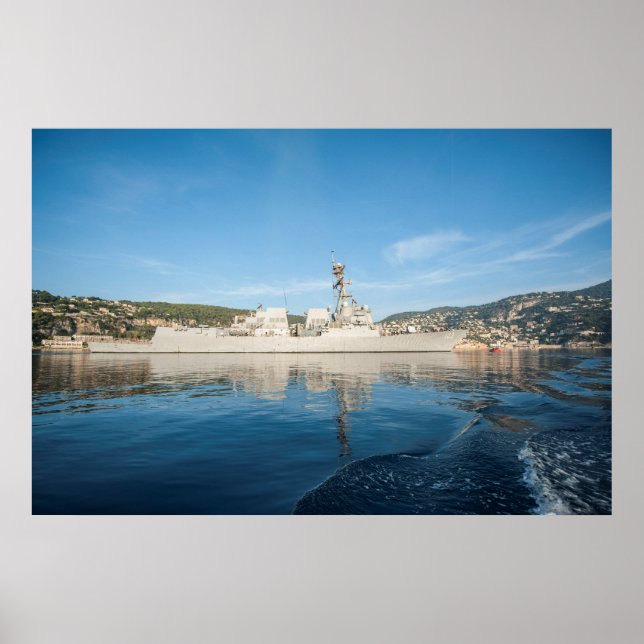 Poster USS Truxtun (DDG 103) (Devant)