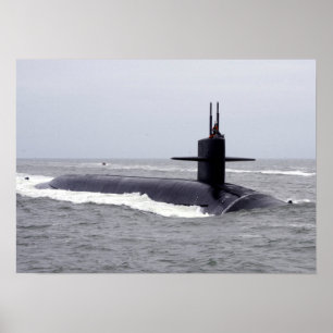 Poster USS West Virginia (SSBN 736)