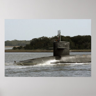 Poster USS Wyoming (SSBN 742)