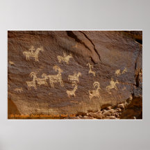Ute Petroglyphes