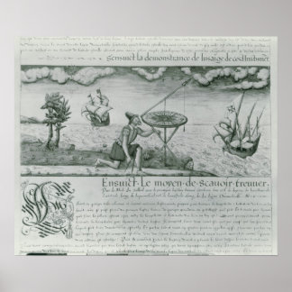 Poster Utilisation du sextant