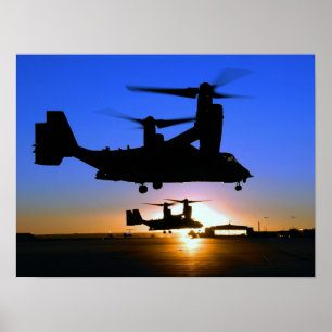 Poster V-22 Osprey