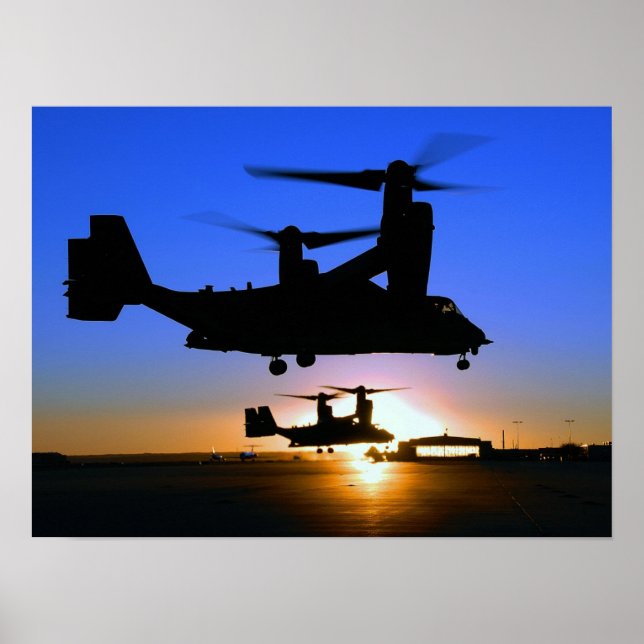 Poster V-22 Osprey (Devant)
