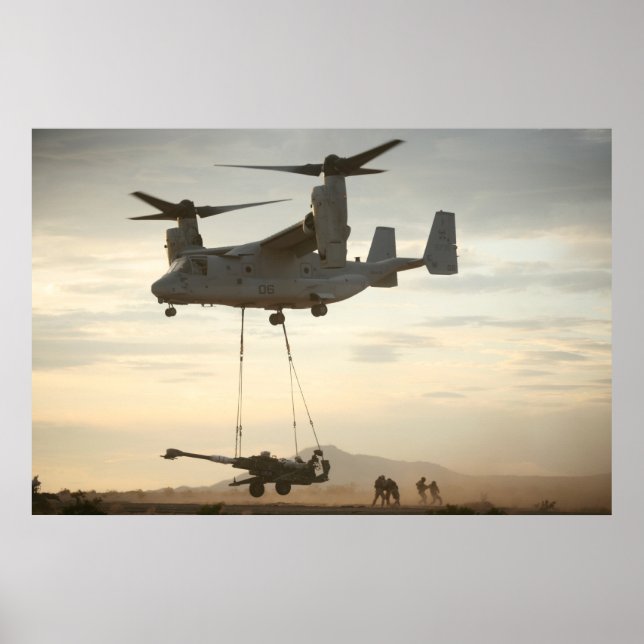 Poster V-22 Osprey (Devant)