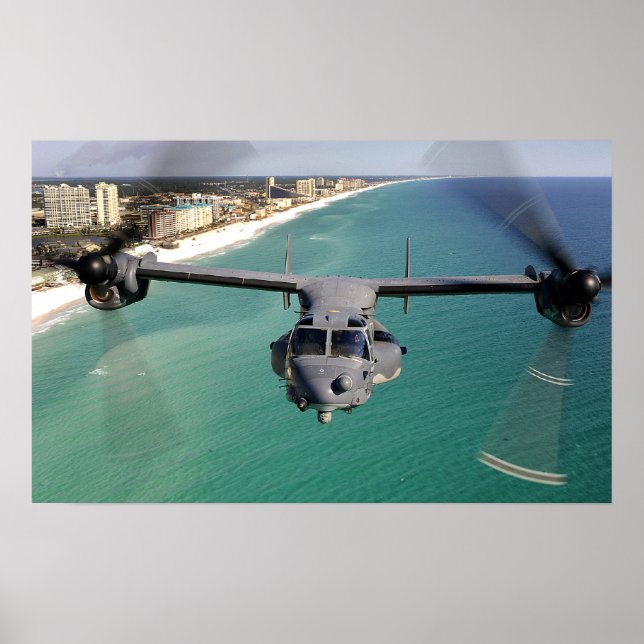 Poster V-22 Osprey (Devant)