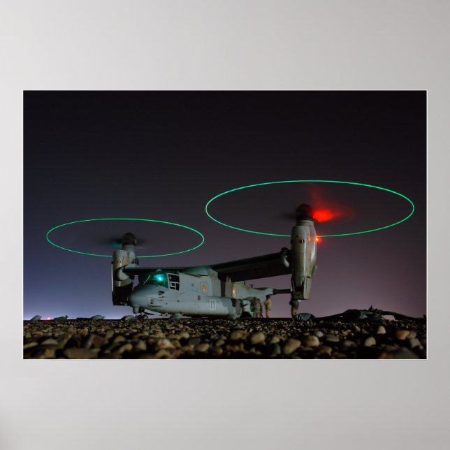 Poster V-22 Osprey (Devant)