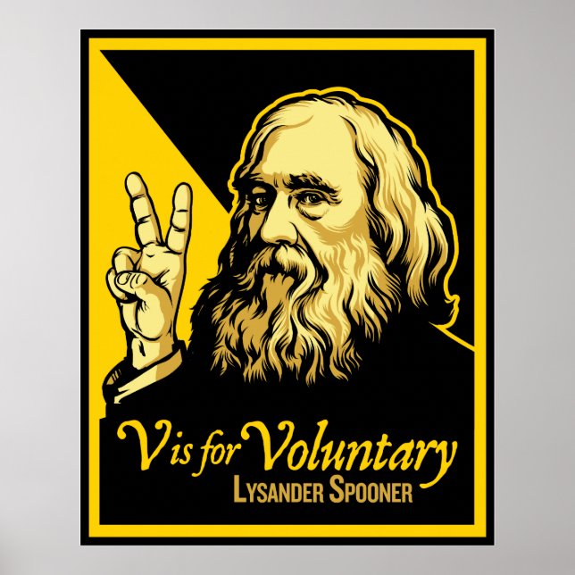 Poster V est destiné à l'impression volontaire du Spooner (Devant)